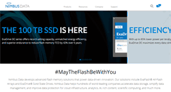 Desktop Screenshot of nimbusdata.com